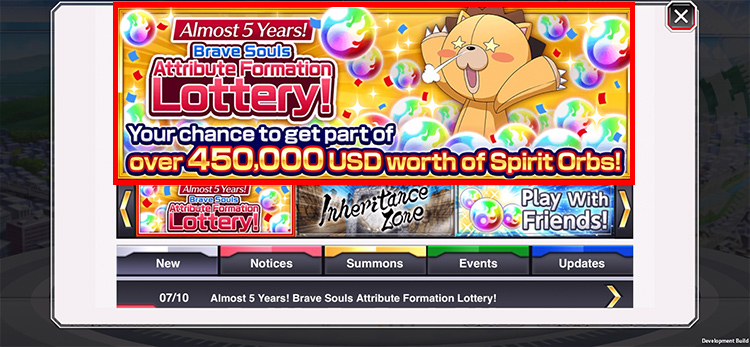 Almost 5 Years Brave Souls Attribute Formation Lottery Bleach Brave Souls Official Klabgames